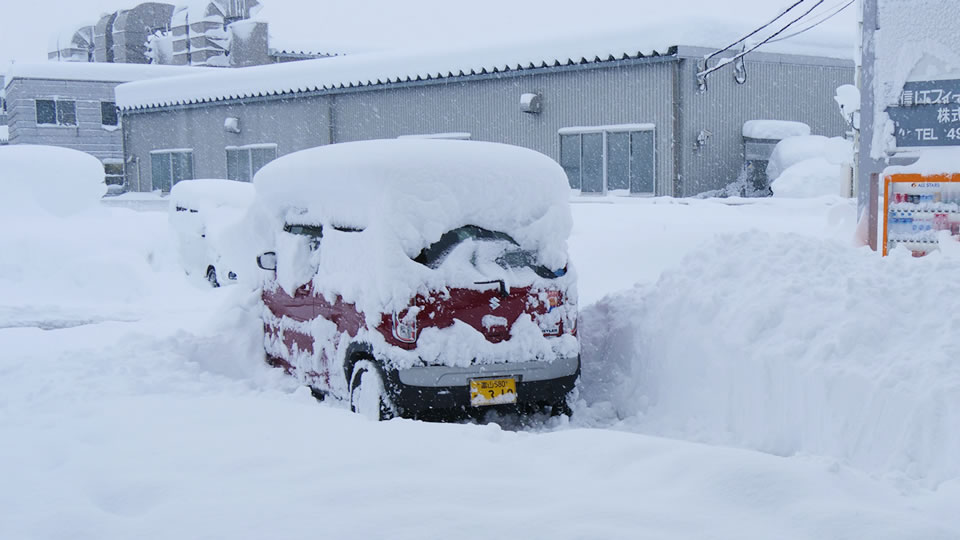 フジテレビジョン様大雪報道映像